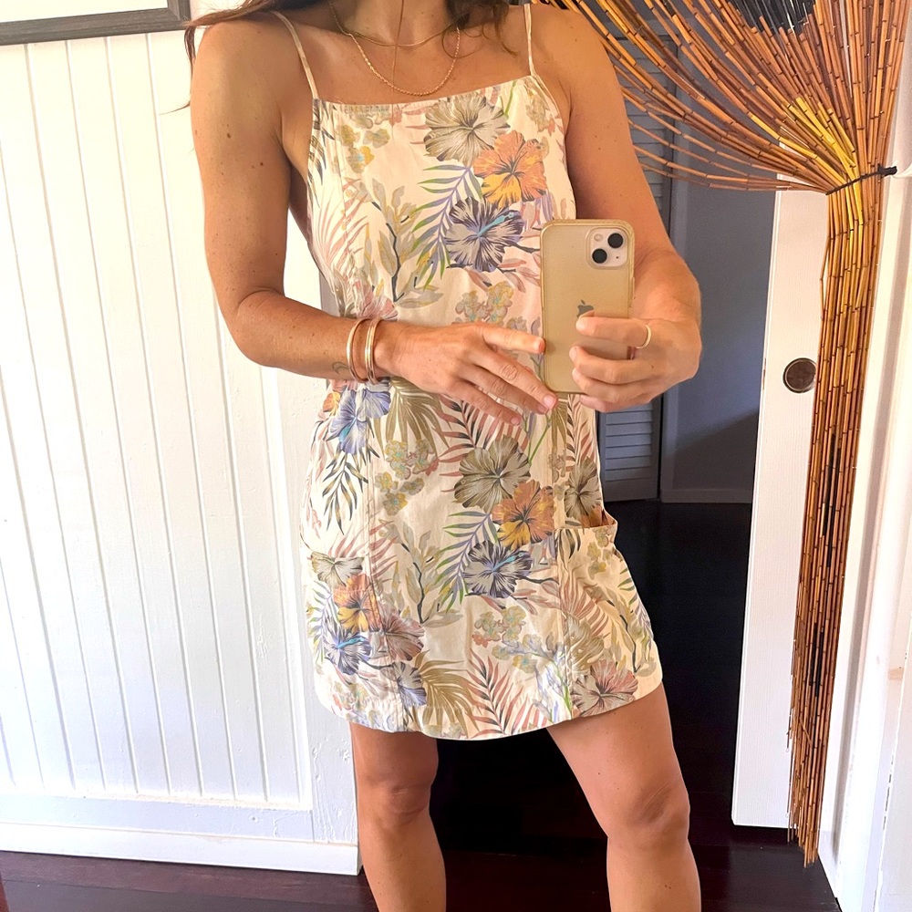 Floral Rip Curl dress.
